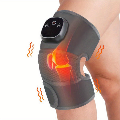 Drahtloses 3-in-1 Knie-, Schulter- und Ellenbogen-Heizkissen-Massager mit Heiz- und Vibrationsfunktionen